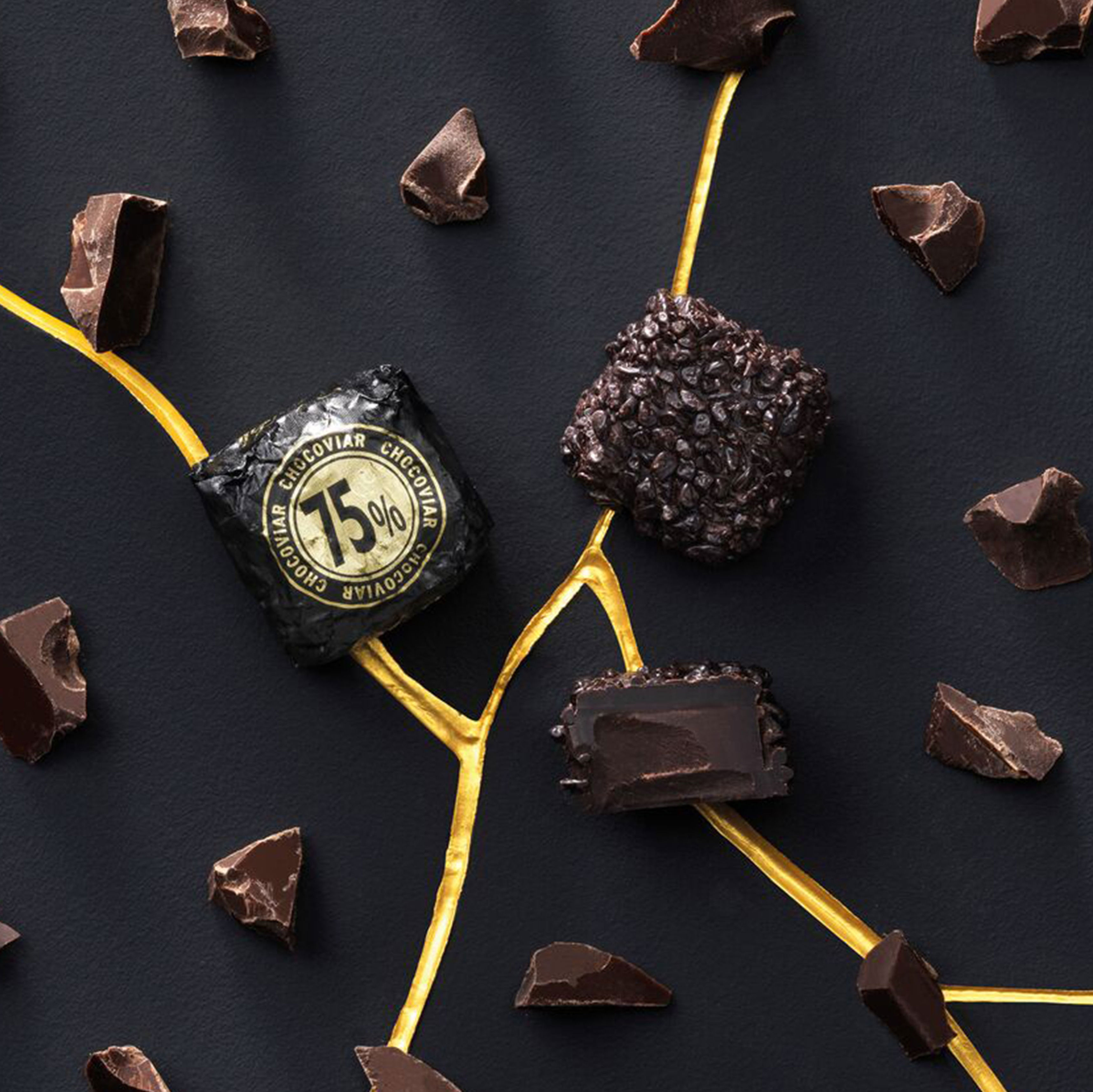 75% Dark Chocolate Chocoviar 2.2 lb