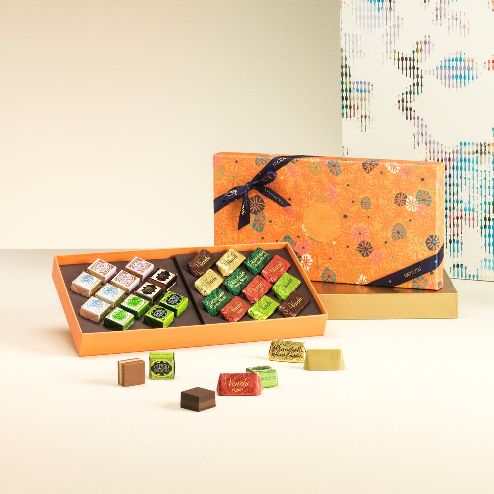 Murrine gift box with Cremino & Gianduiotto chocolates 8.67
