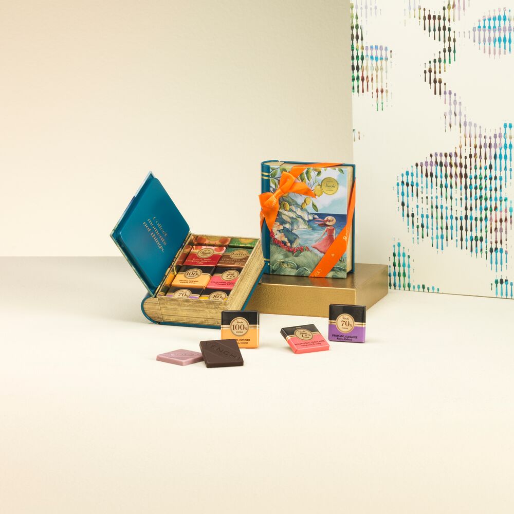 Italy mini book with Granblend chocolates 4.47 oz