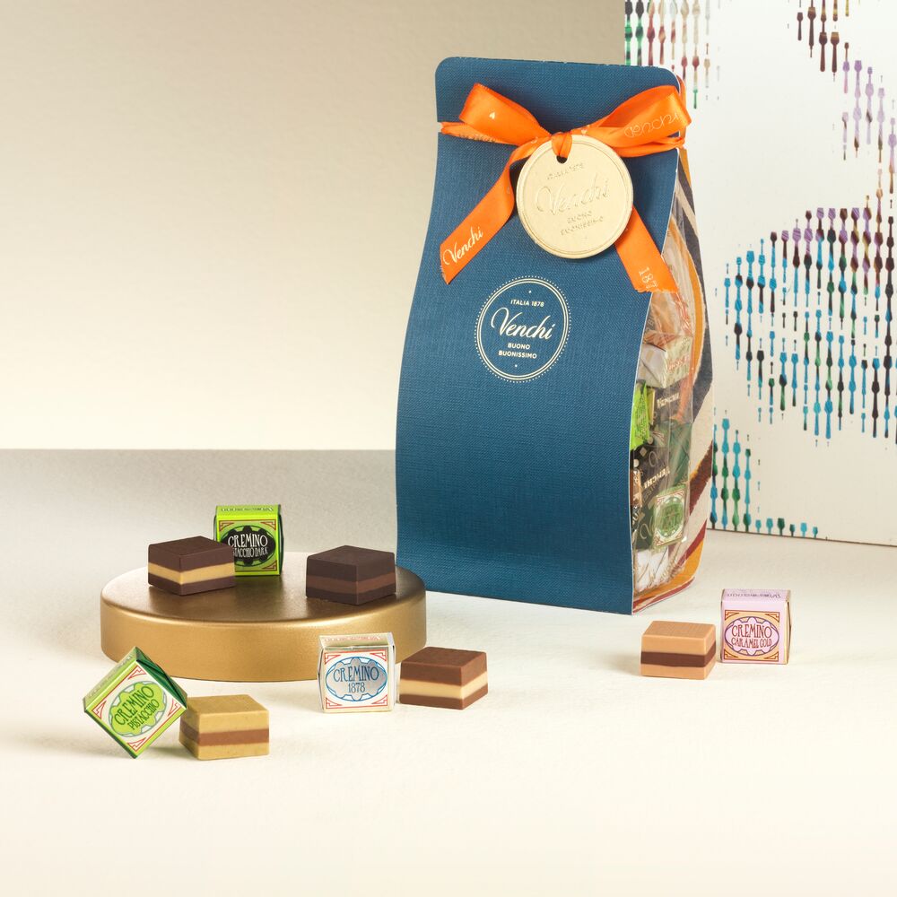 Gift Pouch with Cremino chocolates 12.34 oz