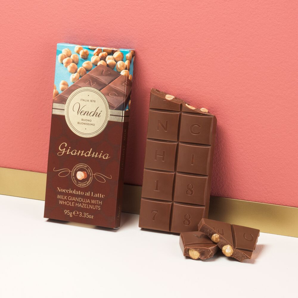 Milk Gianduia Hazelnut Bar 3.35 oz