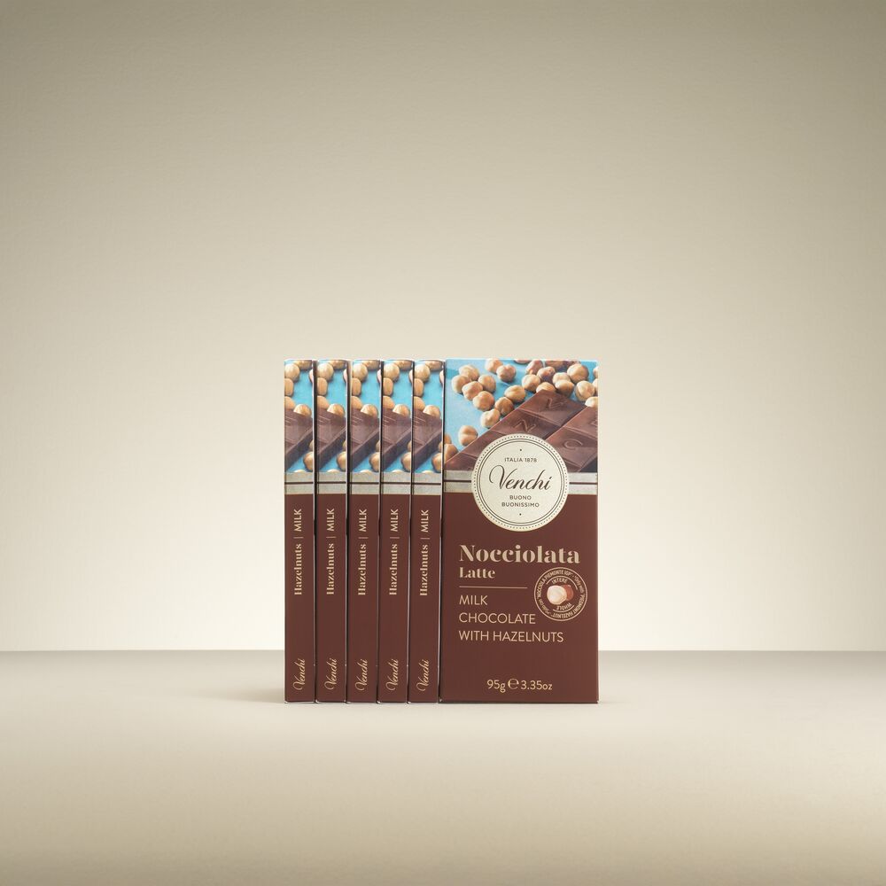 Milk Hazelnut Bars Bundle of 6